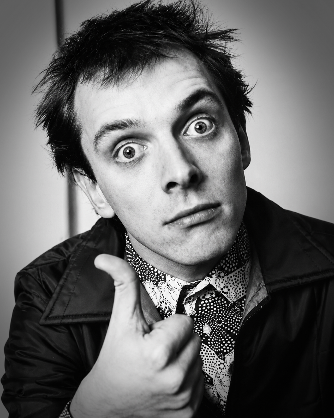 Portrait of Rik Mayall